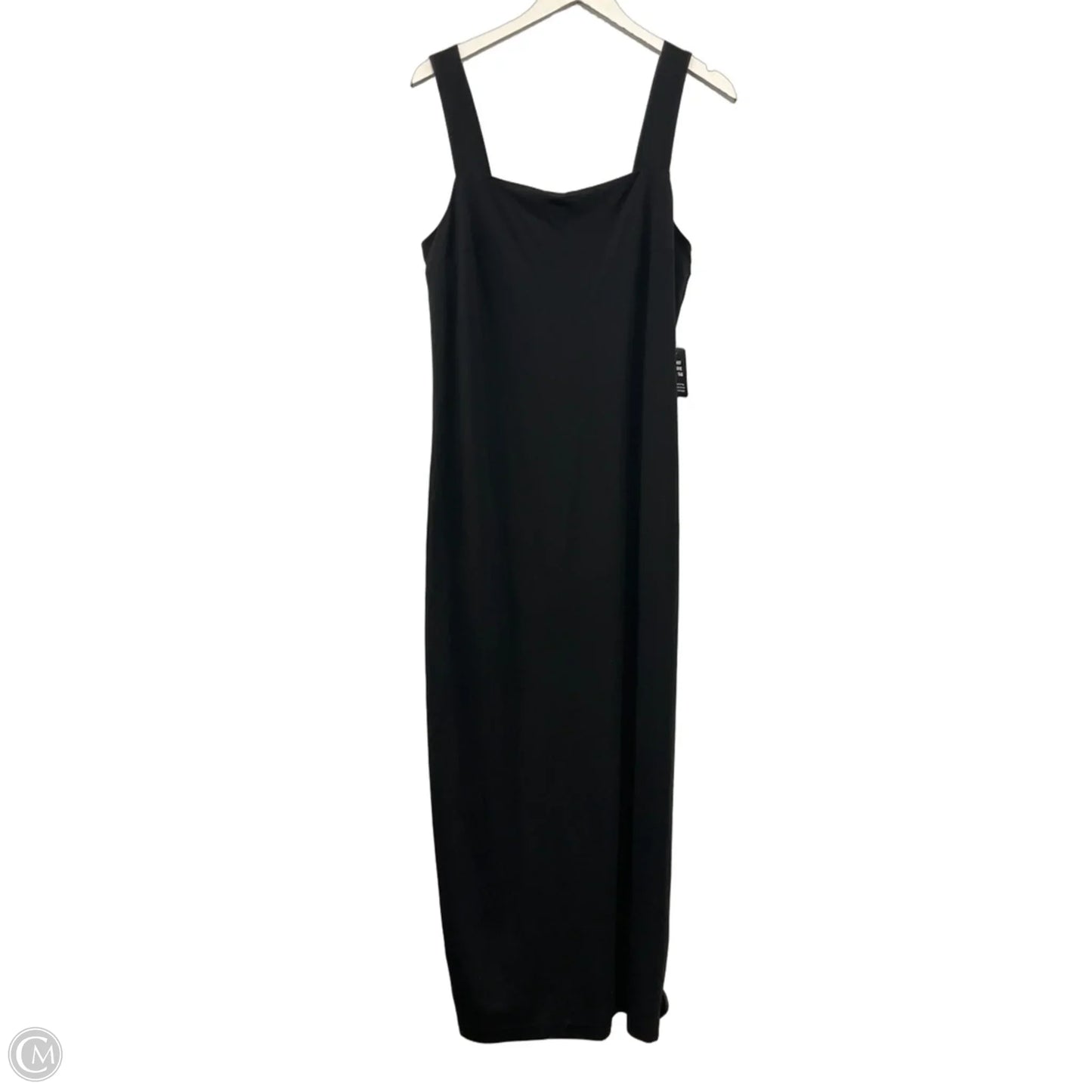 Dress Casual Maxi By Express In Black, Size: L