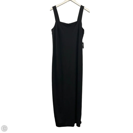Dress Casual Maxi By Express In Black, Size: L