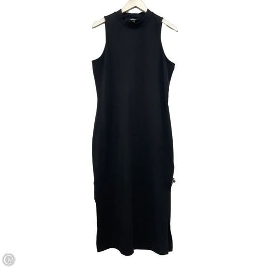 Dress Casual Maxi By Express In Black, Size: L