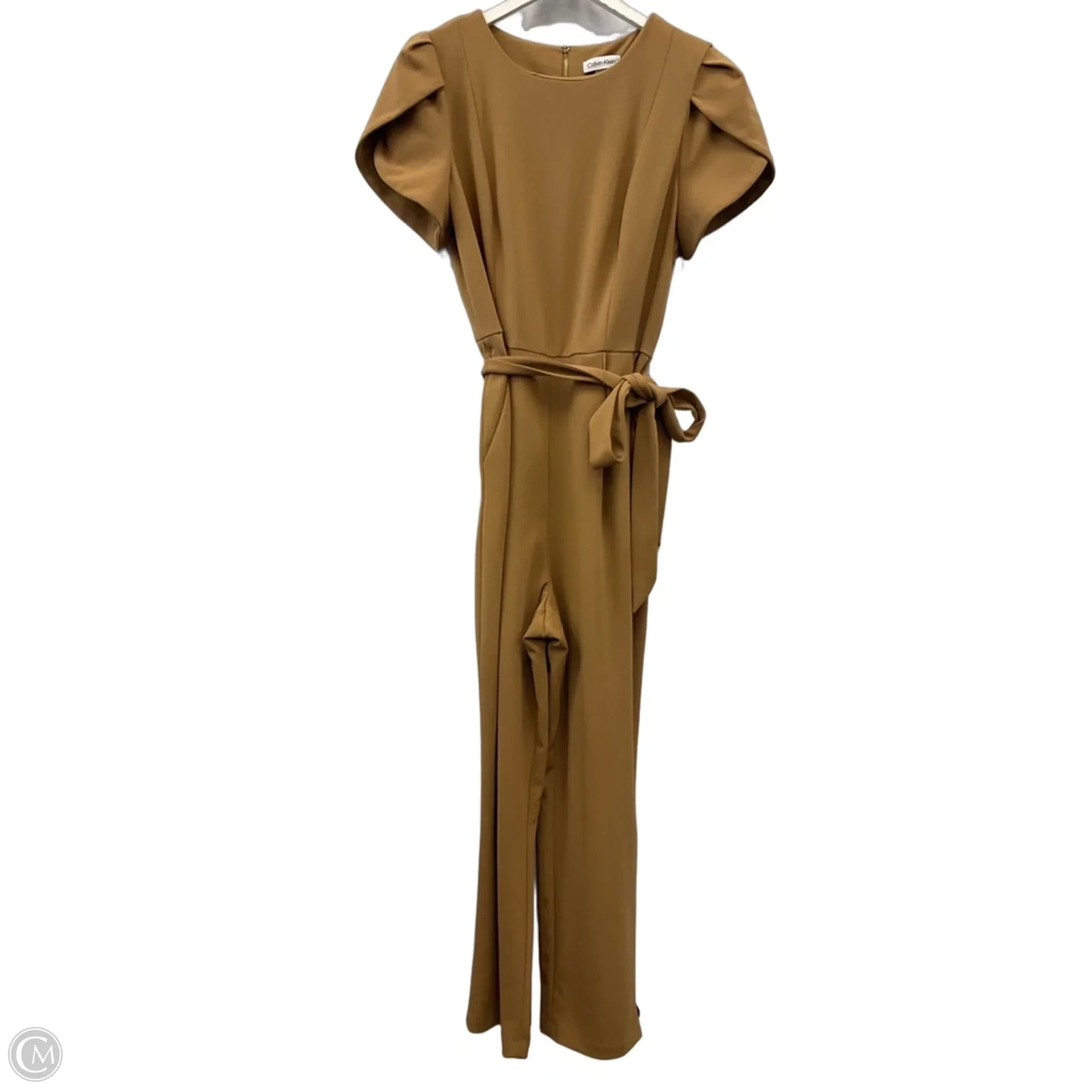 Jumpsuit By Calvin Klein In Beige, Size: L