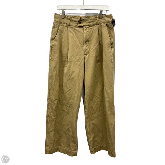 Jeans Wide Leg By Banana Republic In Beige, Size: 12