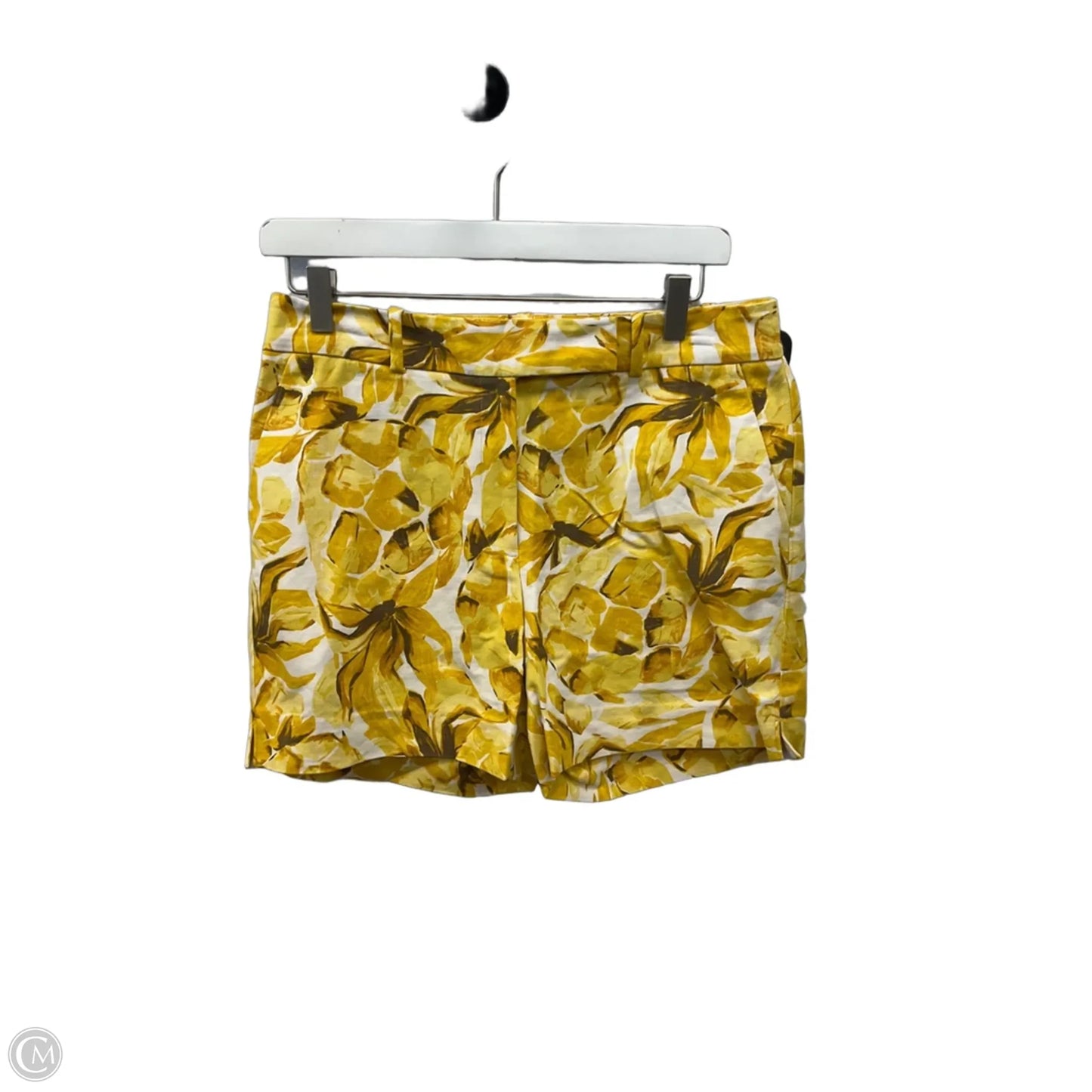 Shorts By White House Black Market In Yellow, Size: 8