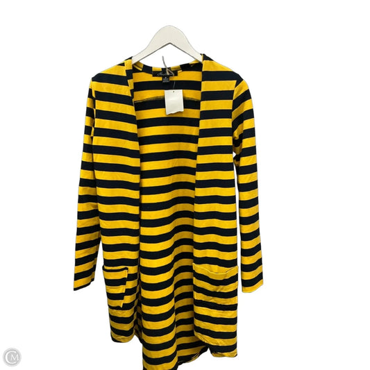 Cardigan By Clothes Mentor In Blue & Yellow, Size: S