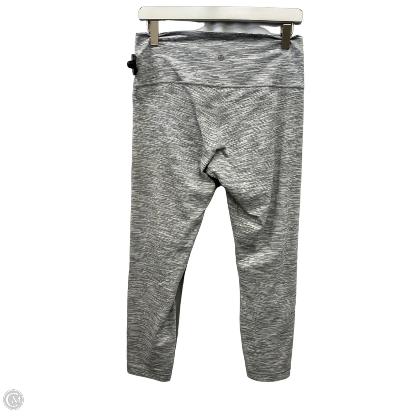 Athletic Leggings By Lululemon In Grey, Size: M
