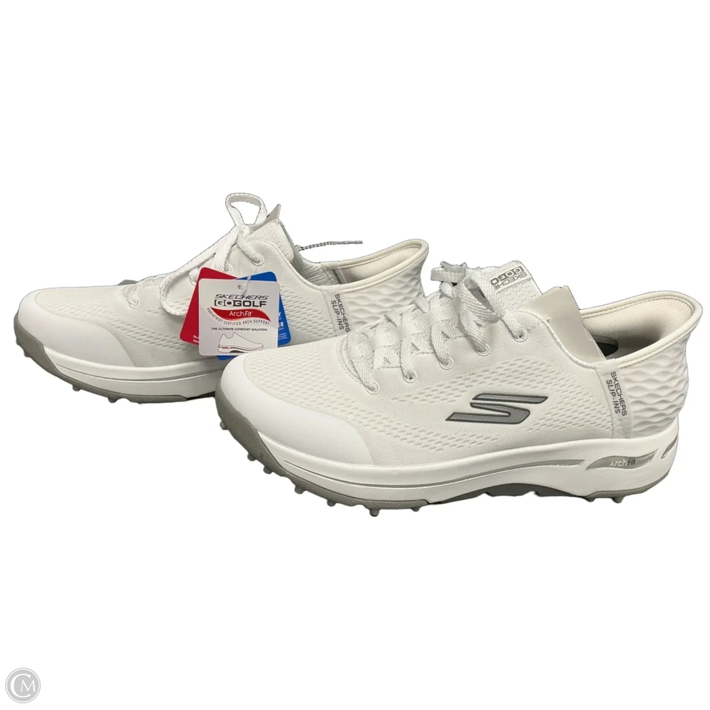 Shoes Athletic By Skechers In White, Size: 11