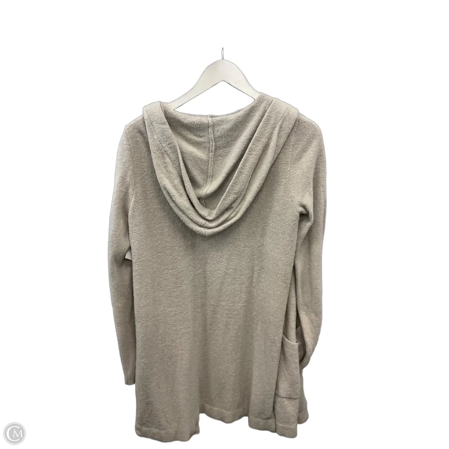 Sweater Cardigan By Barefoot Dreams In White, Size: M