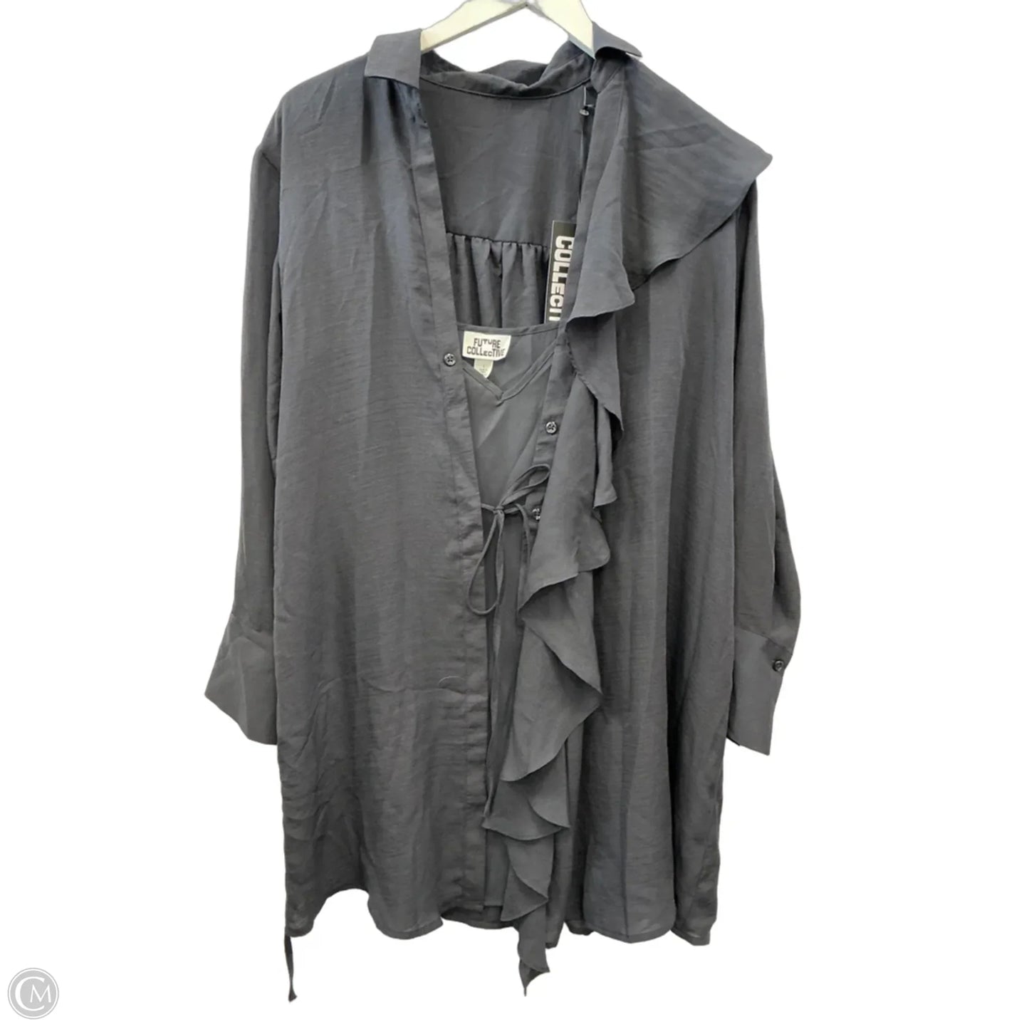 Dress Set 2pc By Future Collective In Grey, Size: S