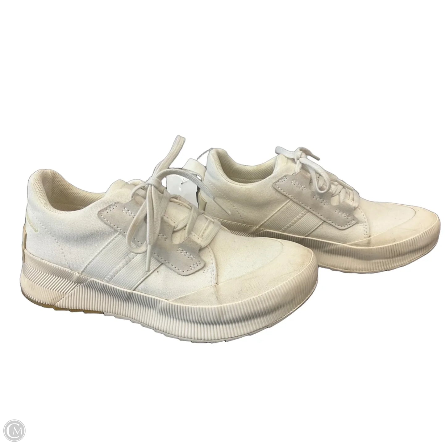 Shoes Athletic By Sorel In Ivory, Size: 8.5