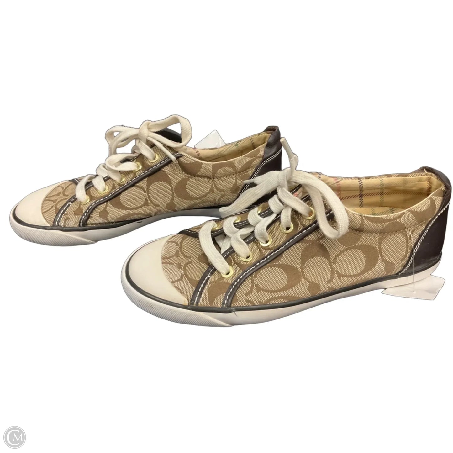 Shoes Designer By Coach In Brown, Size: 8