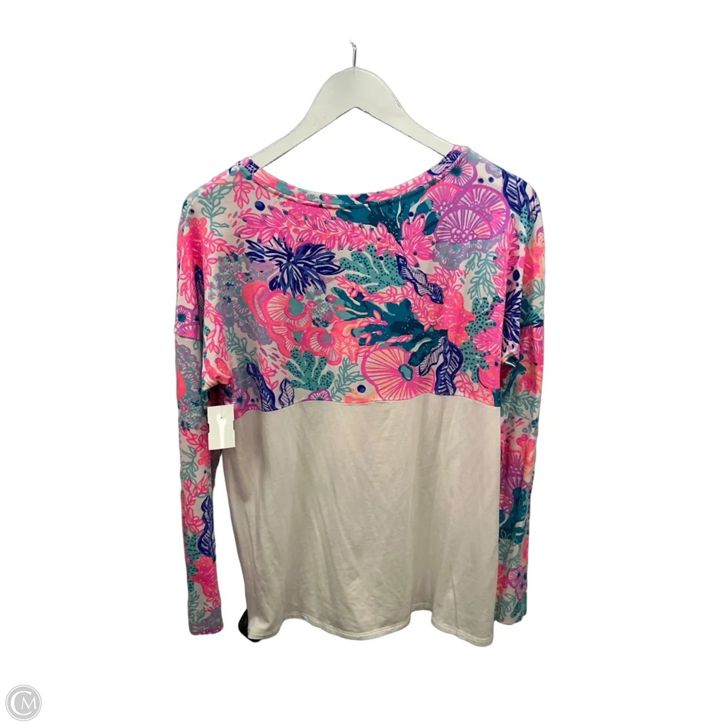 Top Long Sleeve By Lilly Pulitzer In Pink, Size: S