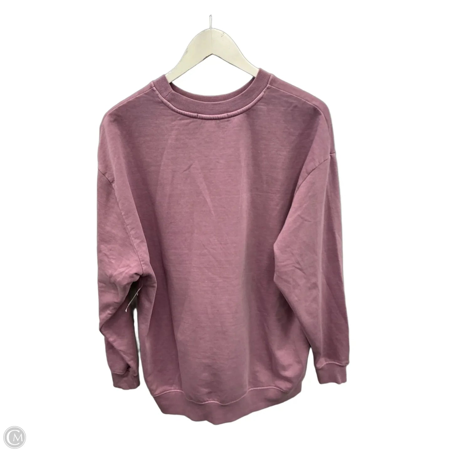 Sweatshirt Crewneck By Forever 21 In Purple, Size: S