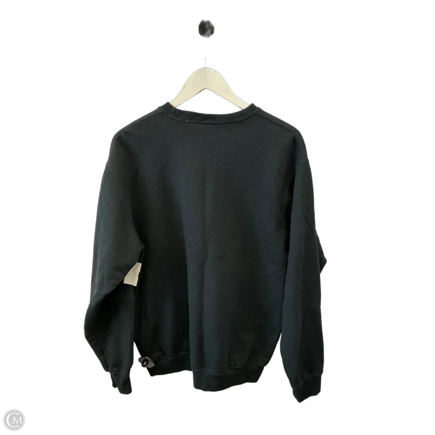 Sweatshirt Crewneck By Cme In Black, Size: M