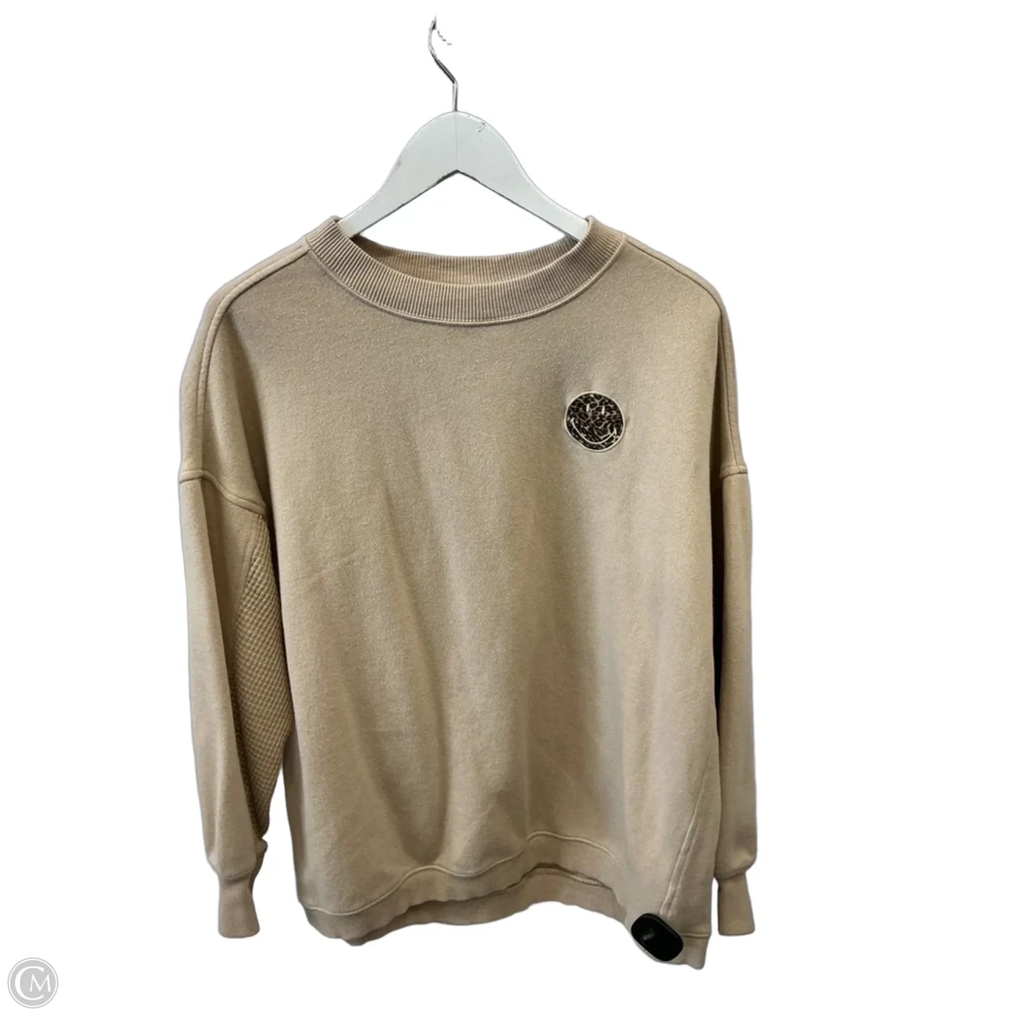 Sweatshirt Crewneck By Aerie In Beige, Size: Xs