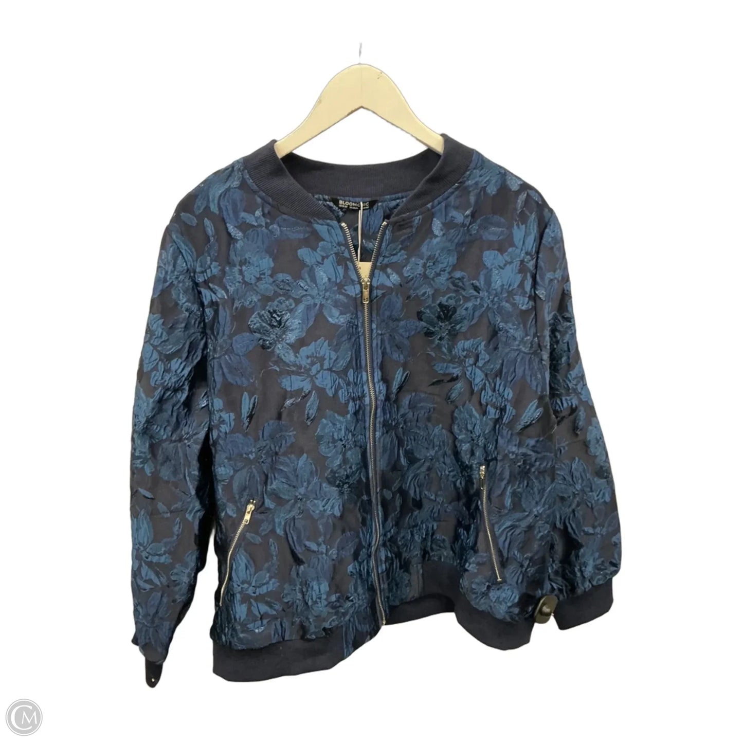 Jacket Other By Bloomchic In Blue, Size: 1x