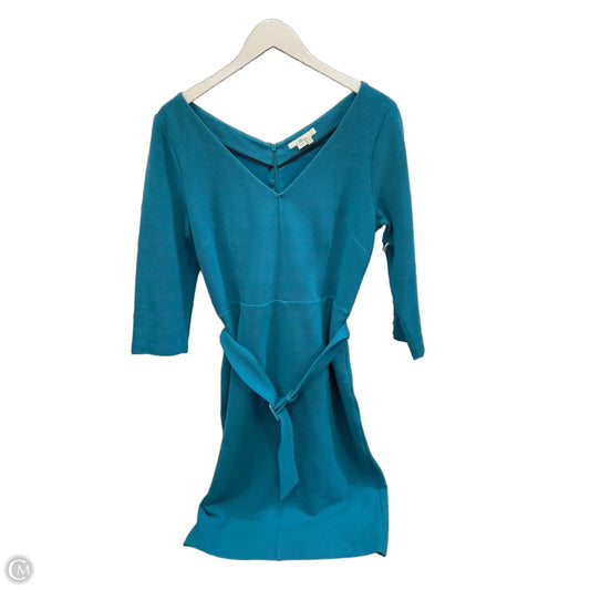 Dress Casual Midi By Boden In Blue, Size: M