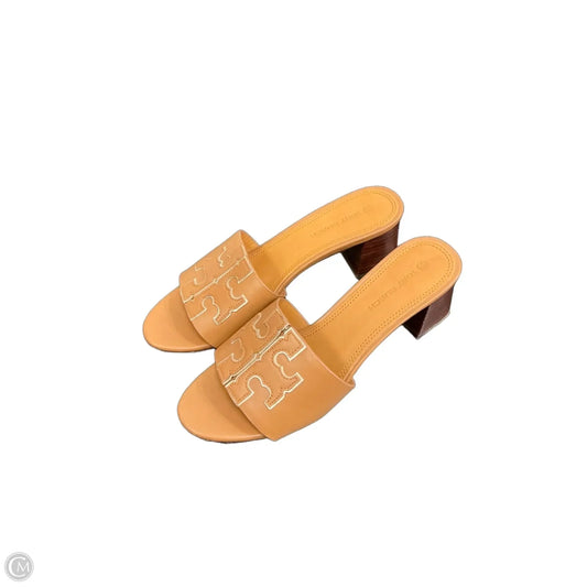 Sandals Designer By Tory Burch In Tan, Size: 7.5