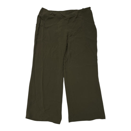 Pants Designer By Eileen Fisher In Green, Size:Xl