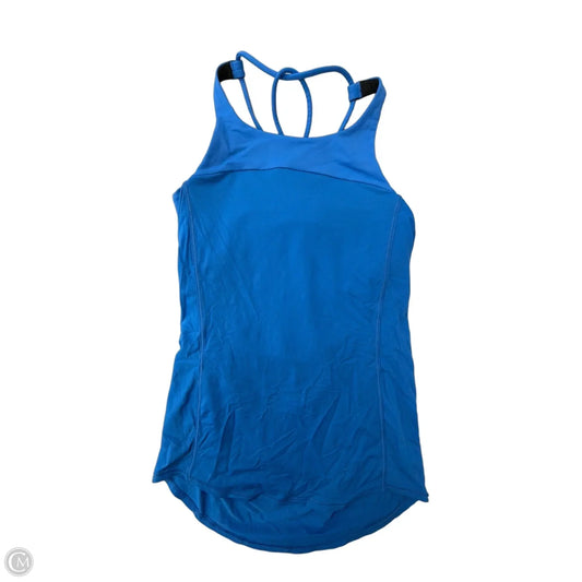 Athletic Tank Top By Lululemon In Blue, Size: M