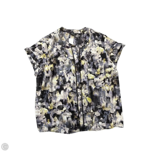 Top Short Sleeve By Simply Vera In Multi-colored, Size: 2x