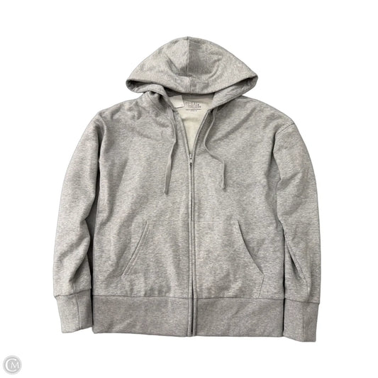 Athletic Jacket By Time And Tru In Grey, Size: Xl
