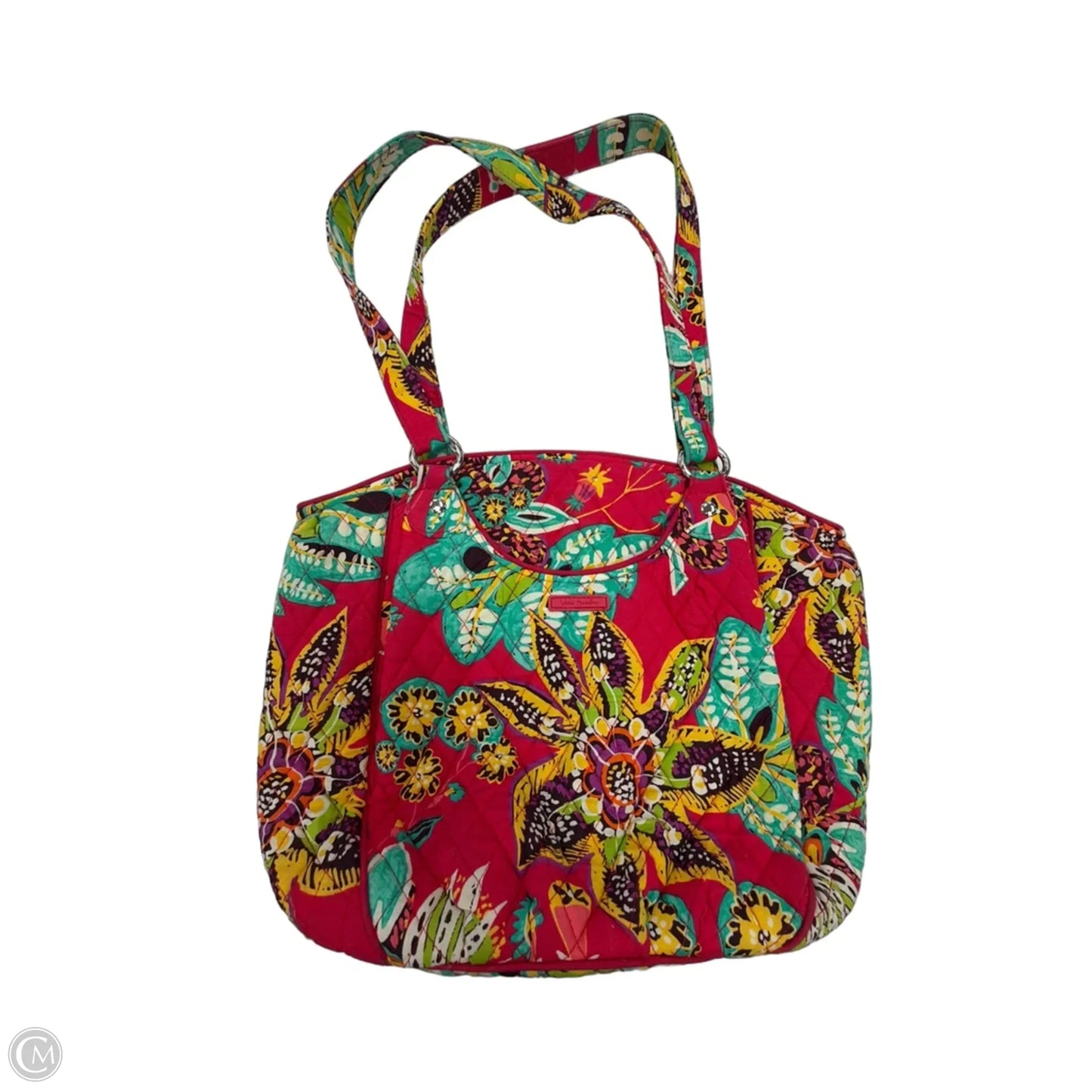 Handbag By Vera Bradley, Size: Large