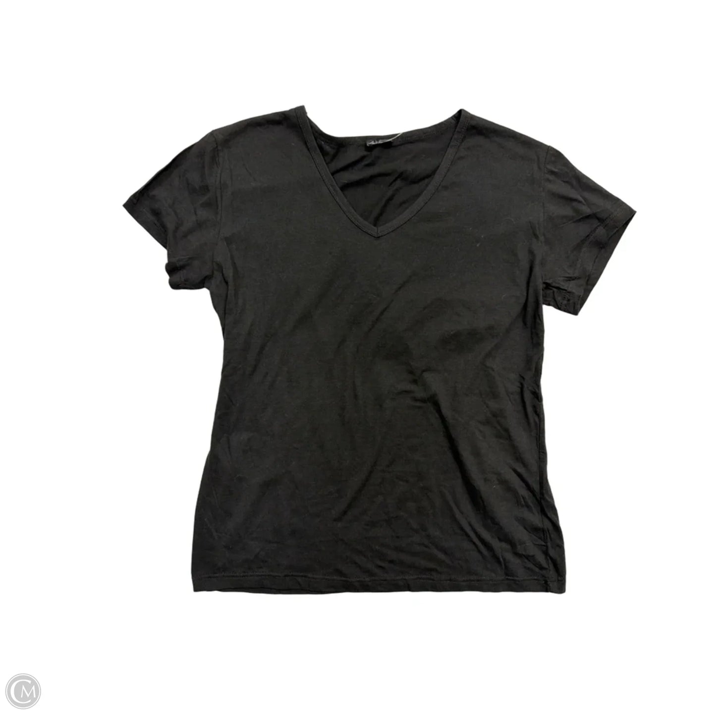 Top Short Sleeve Basic By Clothes Mentor In Black, Size: Xl