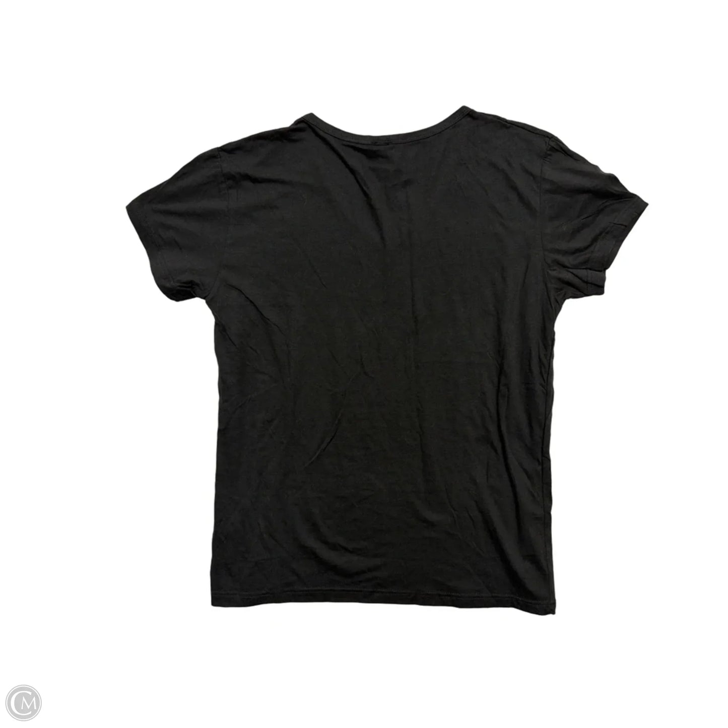 Top Short Sleeve Basic By Clothes Mentor In Black, Size: Xl