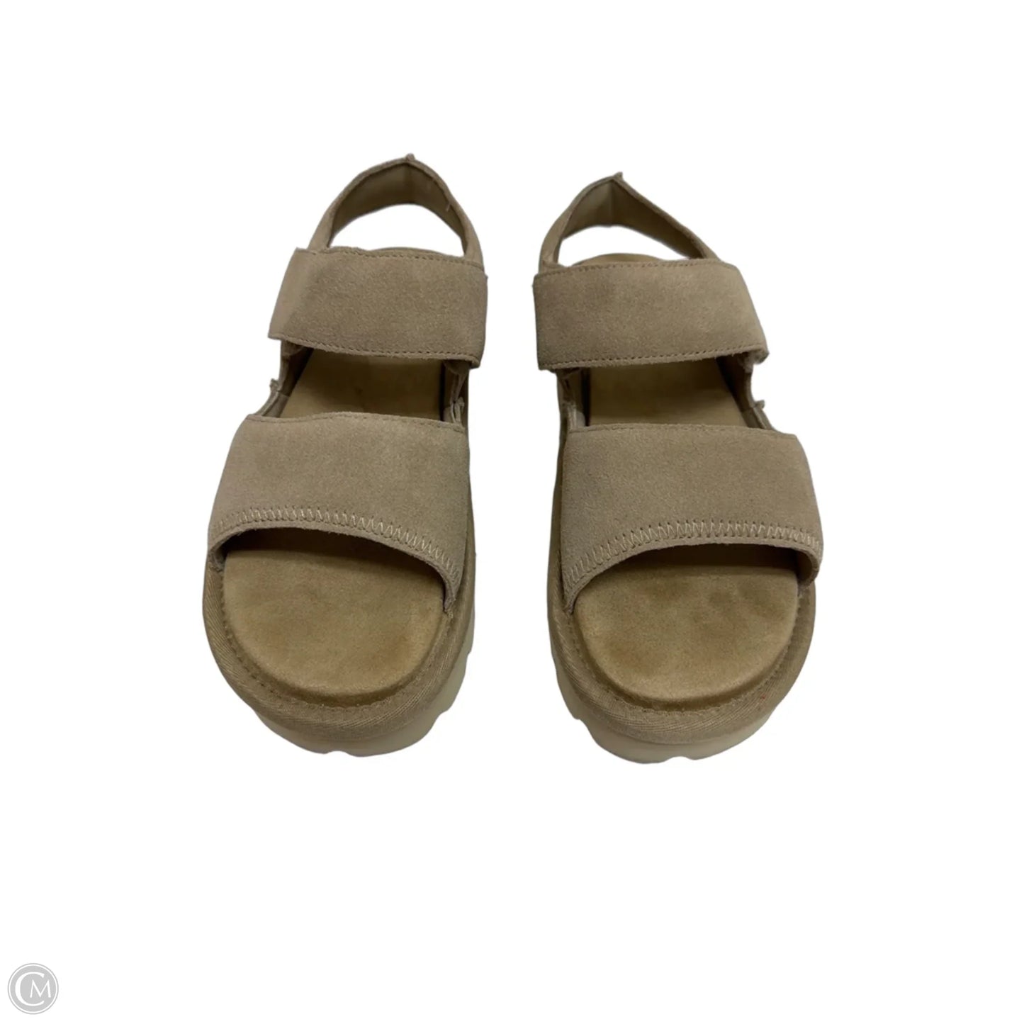Sandals Flats By Koolaburra By Ugg In Tan, Size: 8