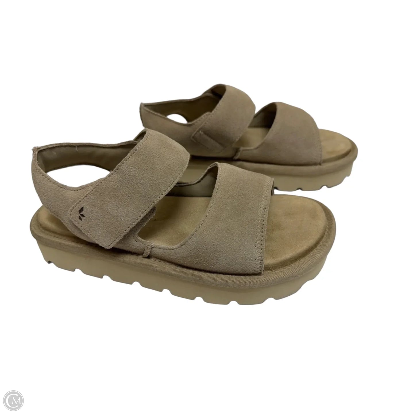 Sandals Flats By Koolaburra By Ugg In Tan, Size: 8