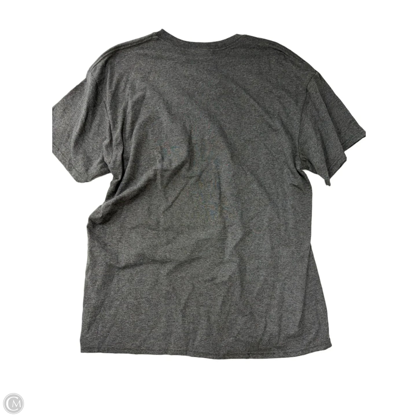 Athletic Top Short Sleeve By Clothes Mentor In Grey, Size: L