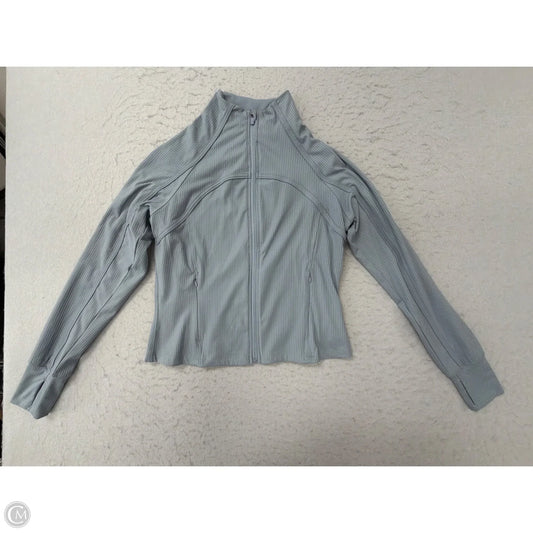 Athletic Jacket By Danskin In Blue, Size: Xs
