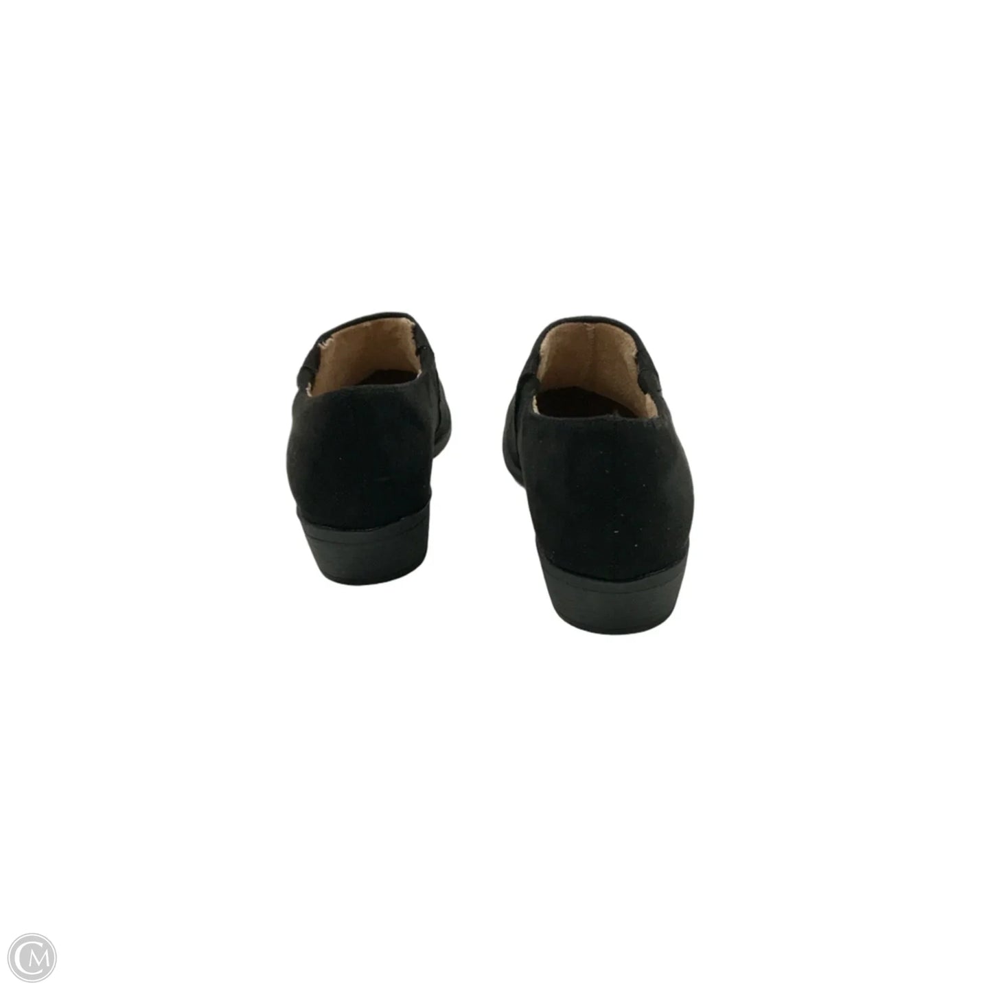 Shoes Flats By Clothes Mentor In Black, Size: 7.5
