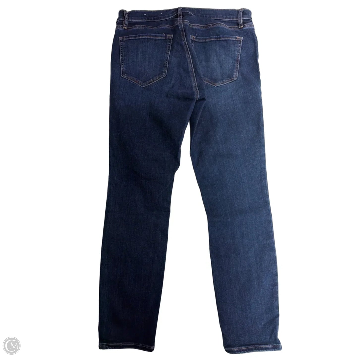 Jeans Straight By Loft In Blue Denim, Size: 8