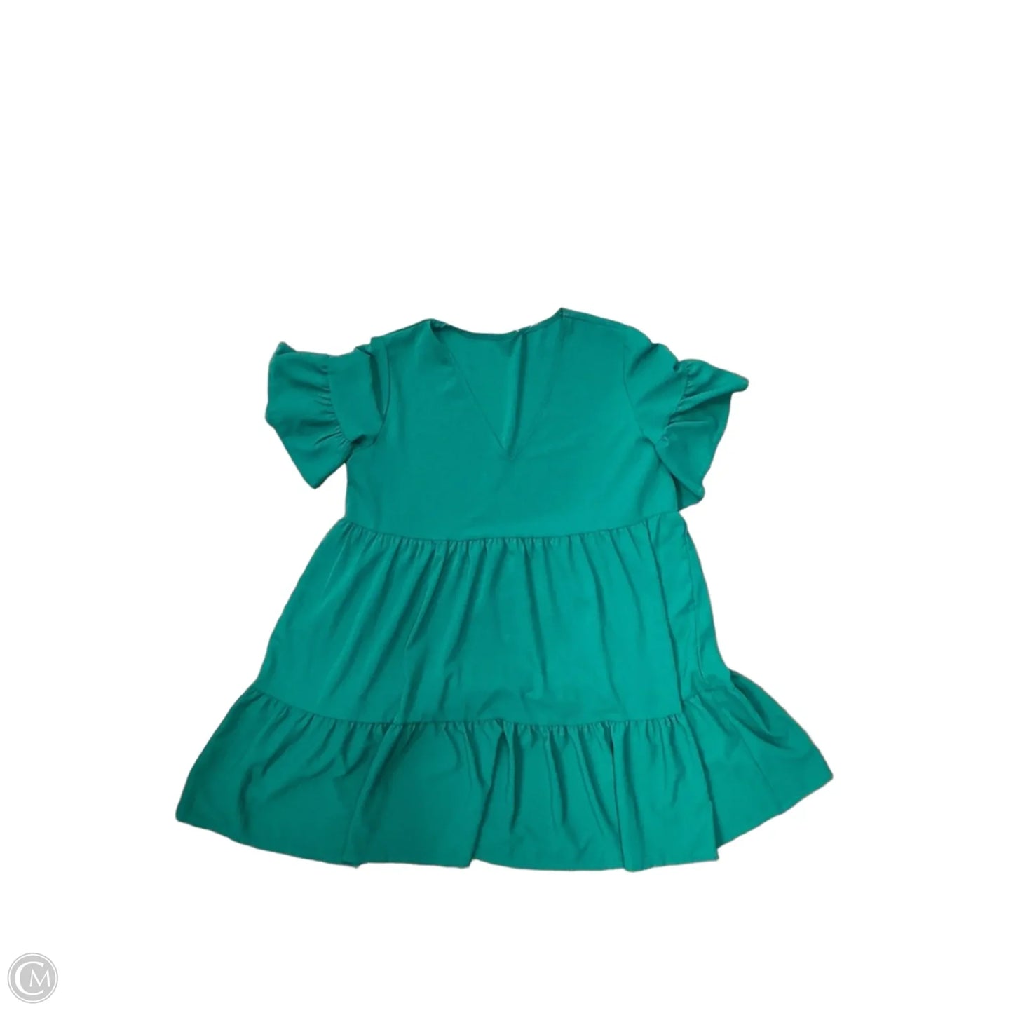 Dress Casual Midi By Shein In Green, Size: 1x