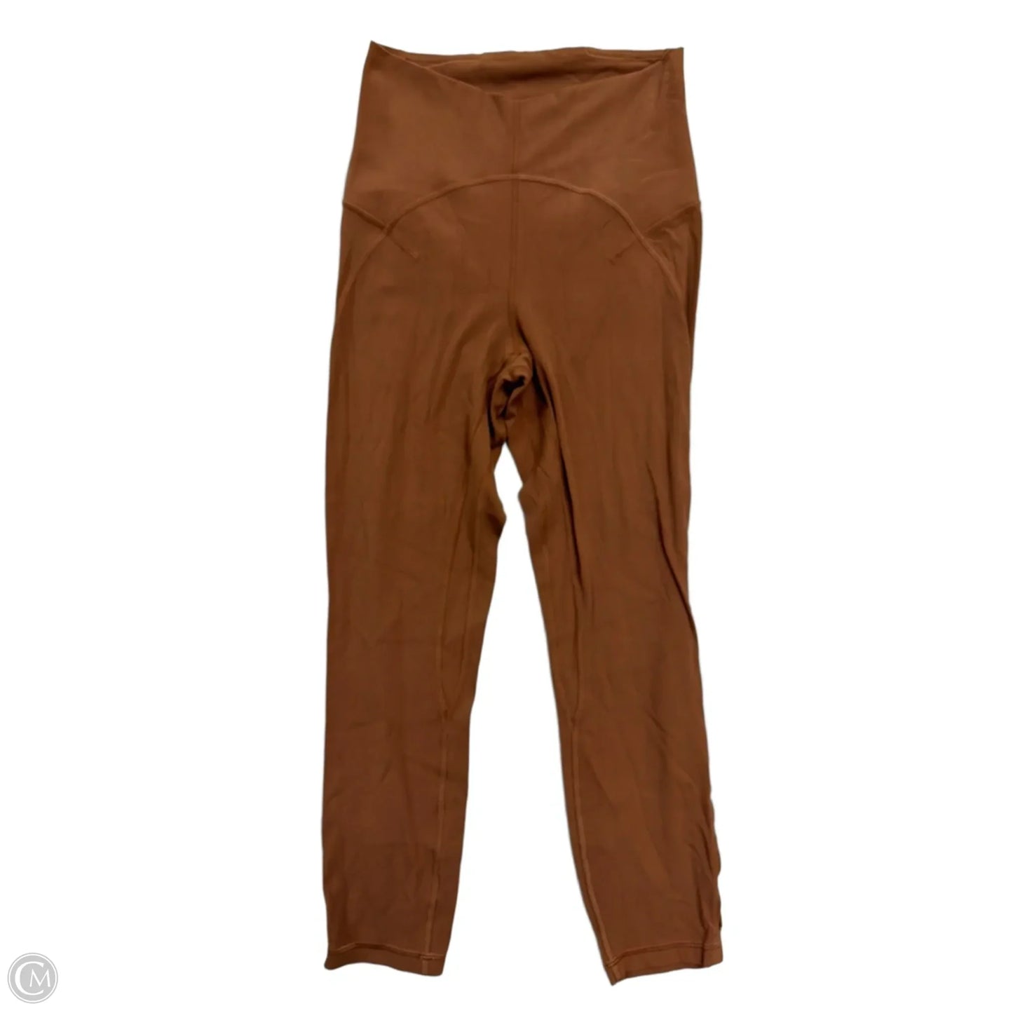 Athletic Leggings By Lululemon In Brown, Size: S