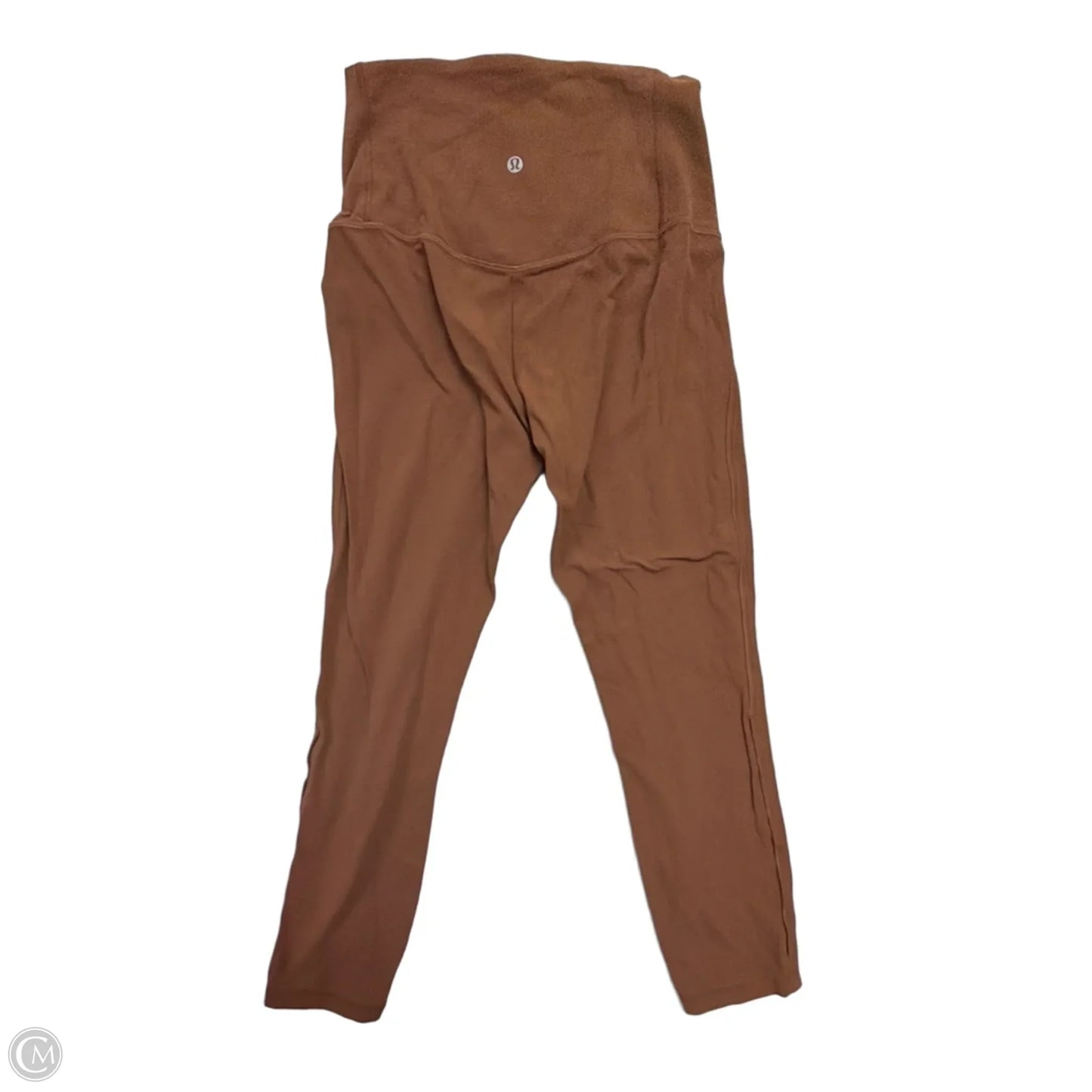 Athletic Leggings By Lululemon In Brown, Size: S