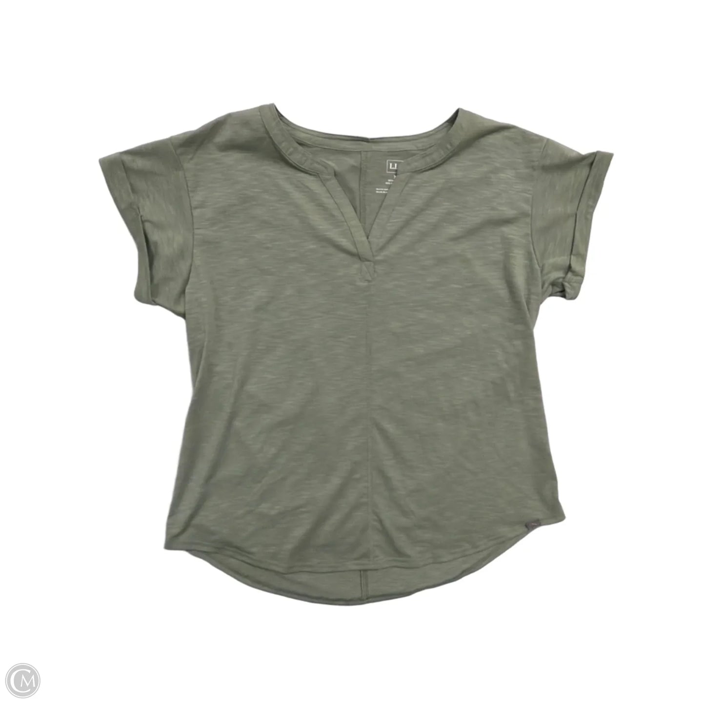 Top Short Sleeve By L.l. Bean In Green, Size: Xl