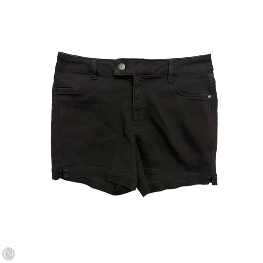Shorts By D Jeans In Black Denim, Size: 12