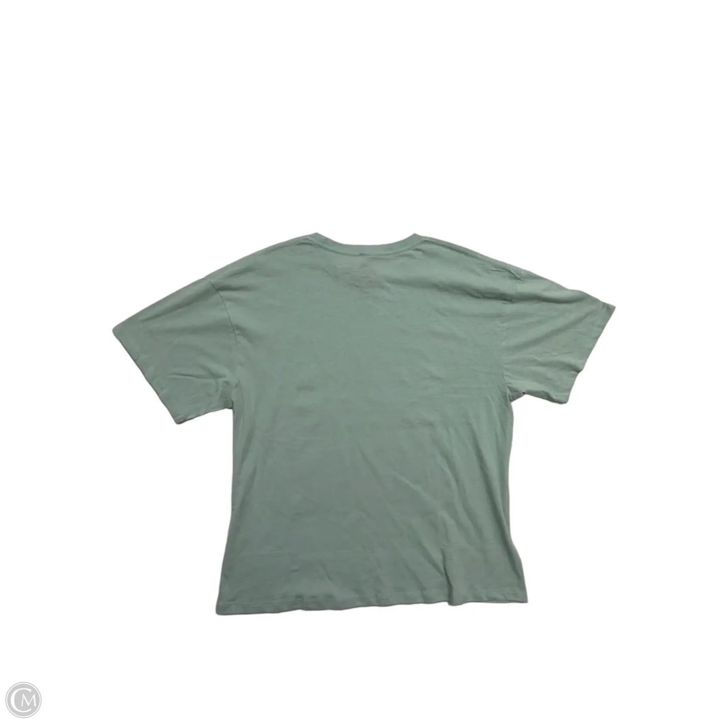 Top Short Sleeve Basic By Clothes Mentor In Green, Size: M