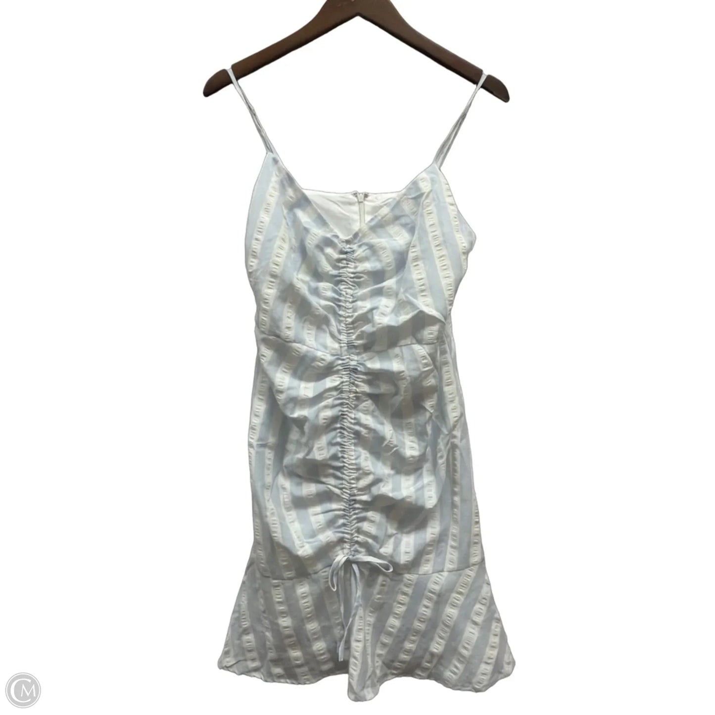Dress Casual Midi By Cupcakes And Cashmere In Striped Pattern, Size: M