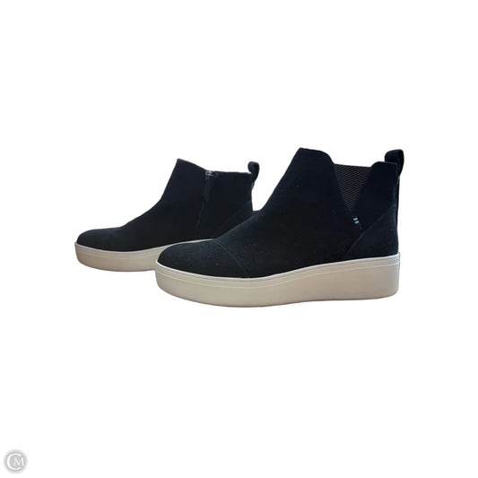 Shoes Flats By Toms In Black, Size: 8.5
