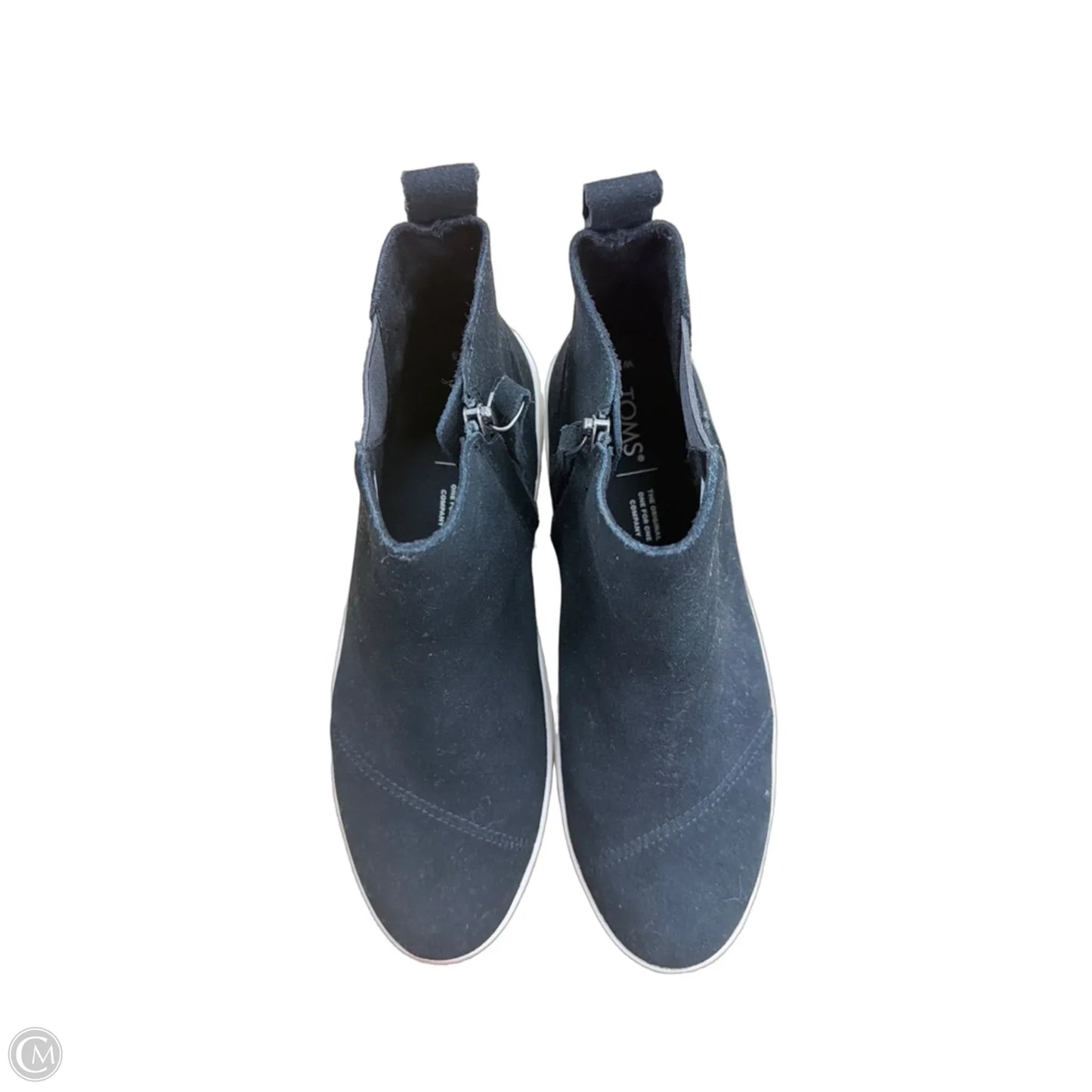 Shoes Flats By Toms In Black, Size: 8.5