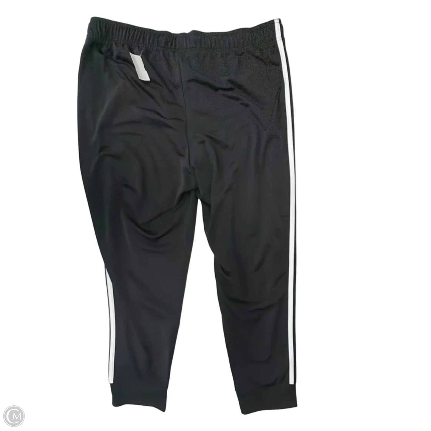 Athletic Pants By Adidas In Black & White, Size: 2x