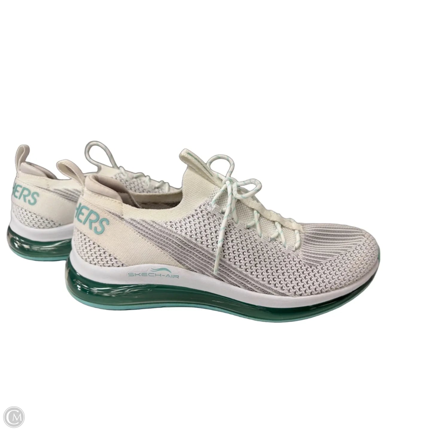 Shoes Athletic By Skechers In White, Size: 9