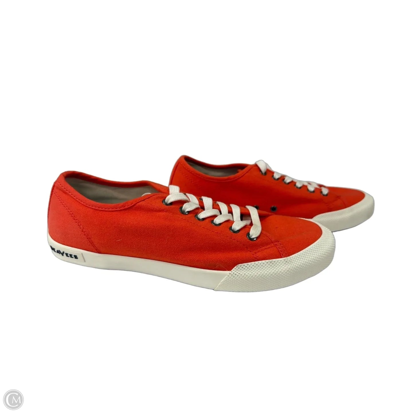 Shoes Sneakers By Clothes Mentor In Orange, Size: 8.5