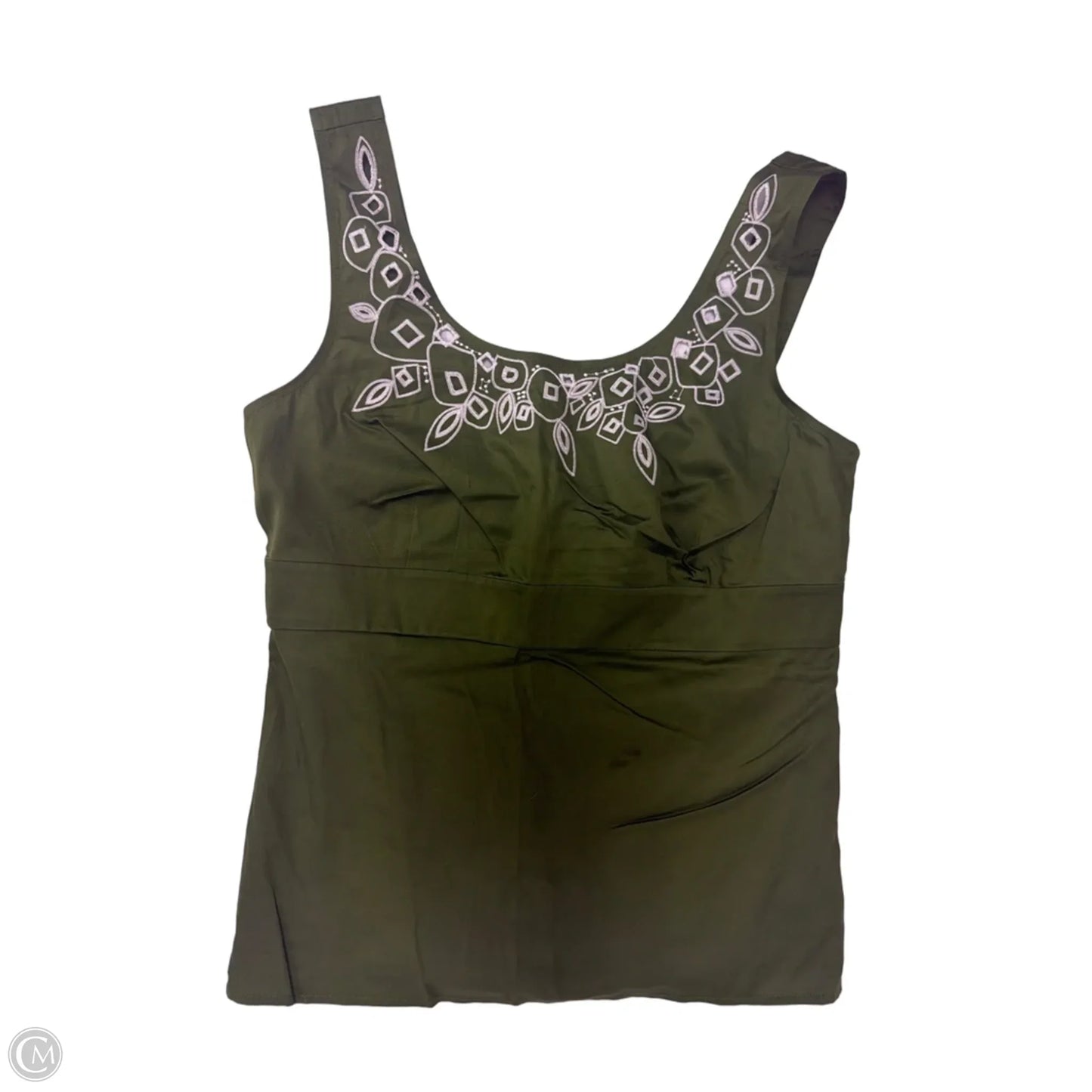Tank Top By Loft In Green, Size: S
