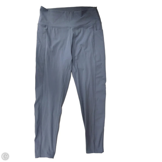 Athletic Leggings By Danskin In Blue, Size: L