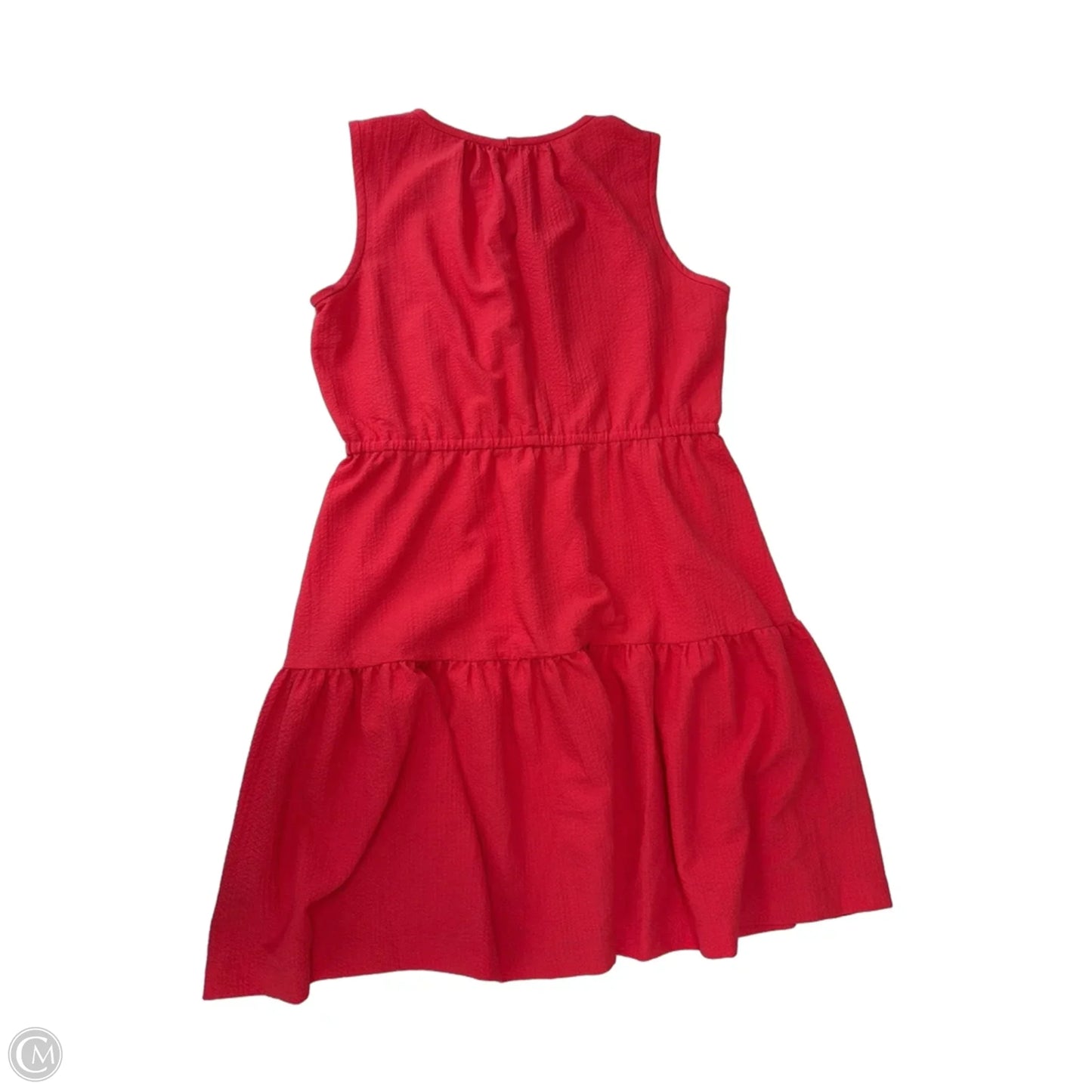 Dress Casual Midi By Calvin Klein In Pink, Size: Xl