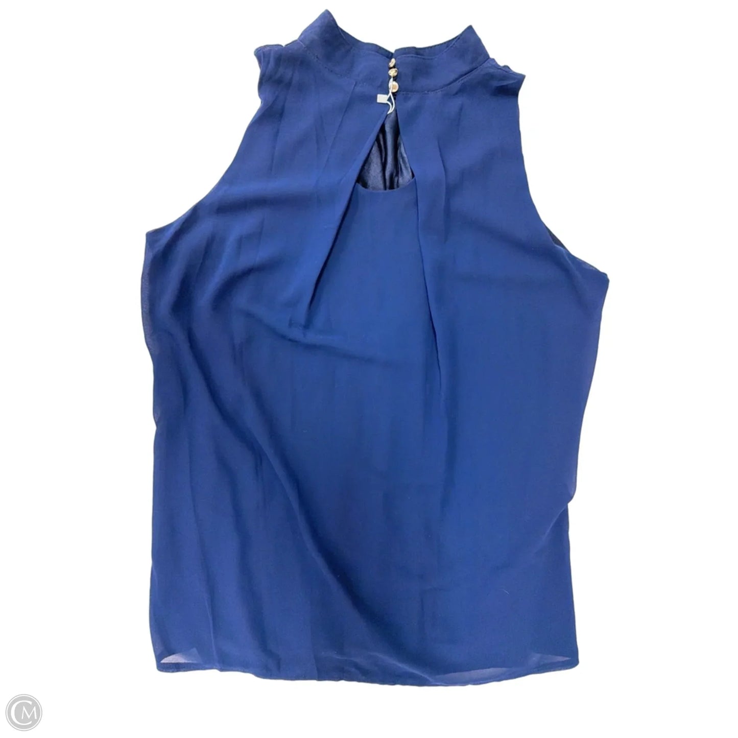 Top Sleeveless By Clothes Mentor In Blue, Size: Xl