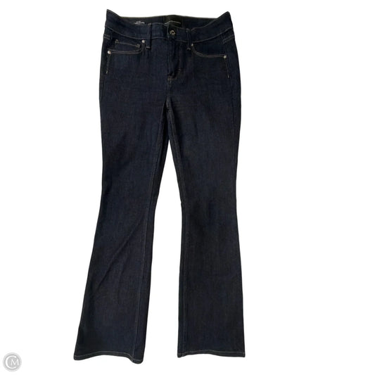 Jeans Flared By White House Black Market In Blue Denim, Size: 2p